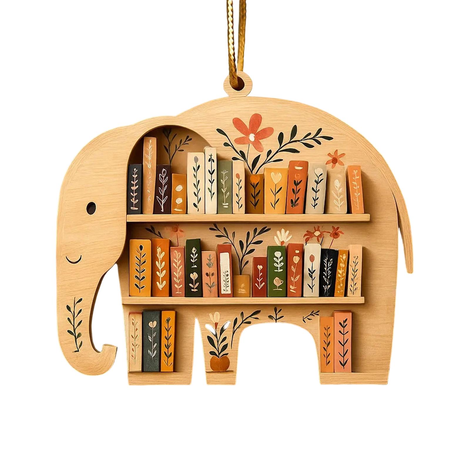 

Книжная полка с животными Декоративные фигурки One Size