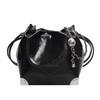 This year's popular small bag women's 2025 new versatile chain shoulder messenger bag texture Korean pleated bucket bag