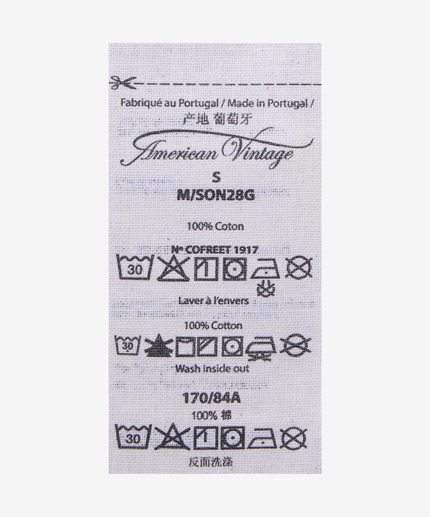 Amelikanbintiji Sonoma Short Sleeve T-Shirt - White / Son28Ge26Blanc