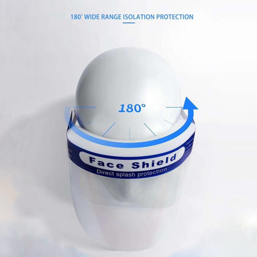 Face Shield Full Face Cover Visor Cap Protection Mask Detachable Anti-dust Anti-splash mask