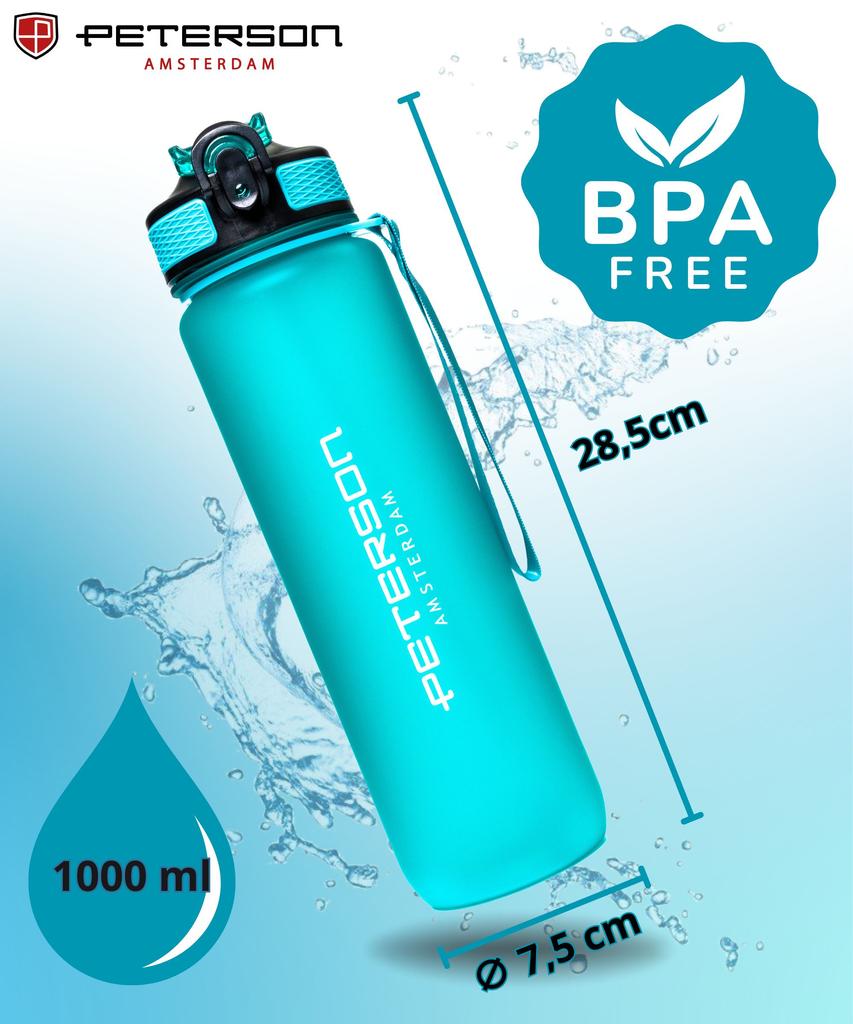 Water bottle 1L PTN HY-8014-1L-9645 Green
