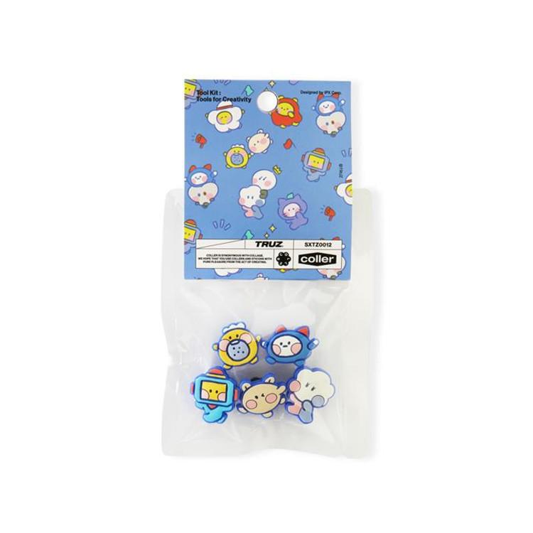 LINE FRIENDS TRUZ Mini Collet Dart Stickon Set 02
