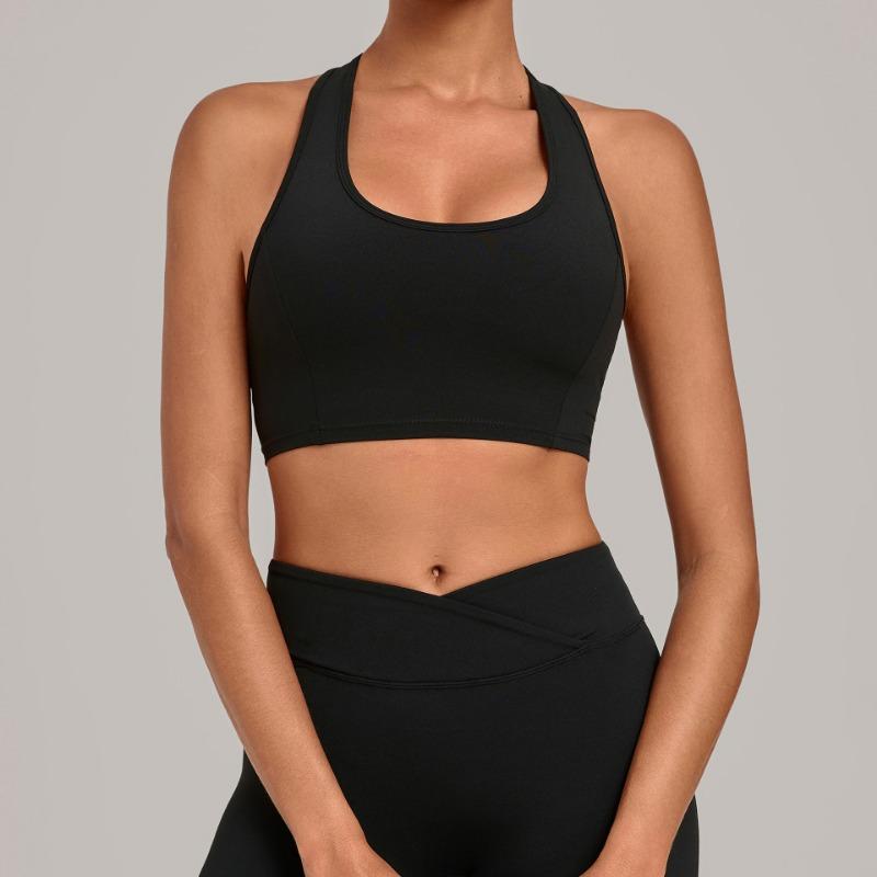 Women S Tight Fitness Yoga Vest Sleeveless Sports Bra