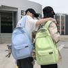 Schoolbag1011 Japanese ins Large Capacity Simple Backpack Lightweight High School Student College Student Backpack Fresh Versatile School Bag