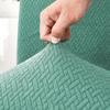 Latest Waterproof Jacquard-Patterned Chair Covers Designed For Dining Room Soft Stretch Slipcover For Dining Washable Removable Chair Protector