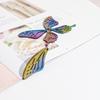 Pendant Mould Butterfly Wing Shaped Jewelry Molds with Hole Hand-Making Accessories Silicone Material for DIY Earrings