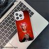 Rapper L-LIL Peep Handyhülle für iPhone 16,15,14,13,12,11,Pro,XS,Max,Plus,Mini,SE4,E Schwarz Matt Stoßfeste Hülle