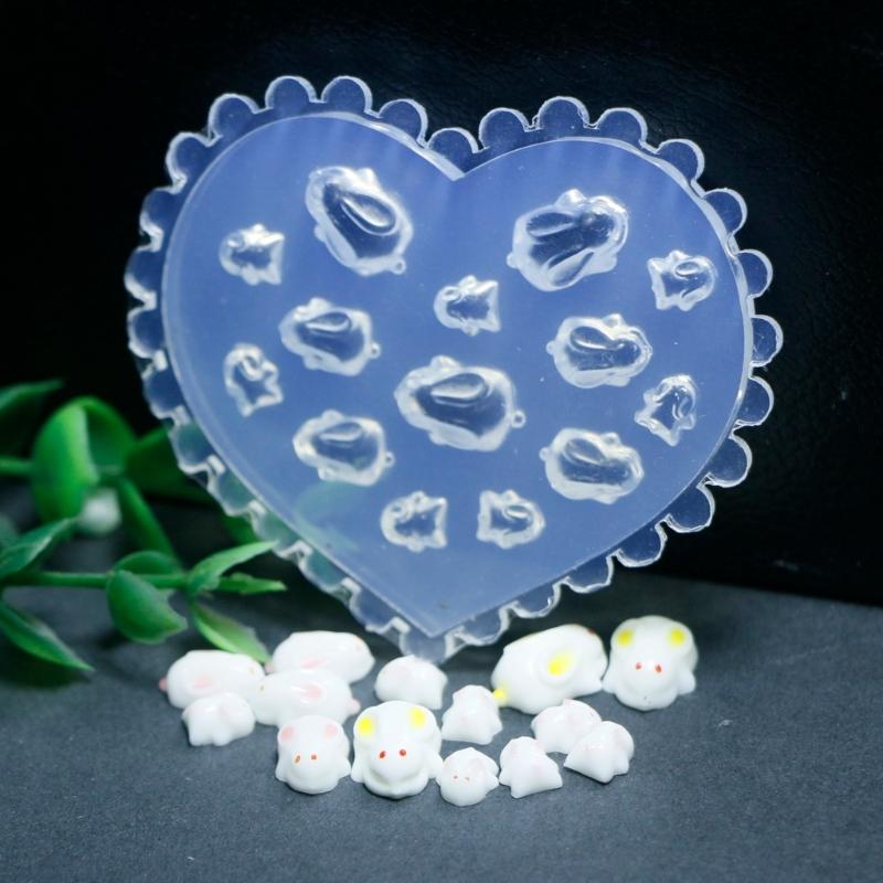 Stampi in Silicone per Nail Art per Feste e Manicure da Salone, Stampo per Creazione Gioielli, Stencil per Unghie Goffrati per Donne