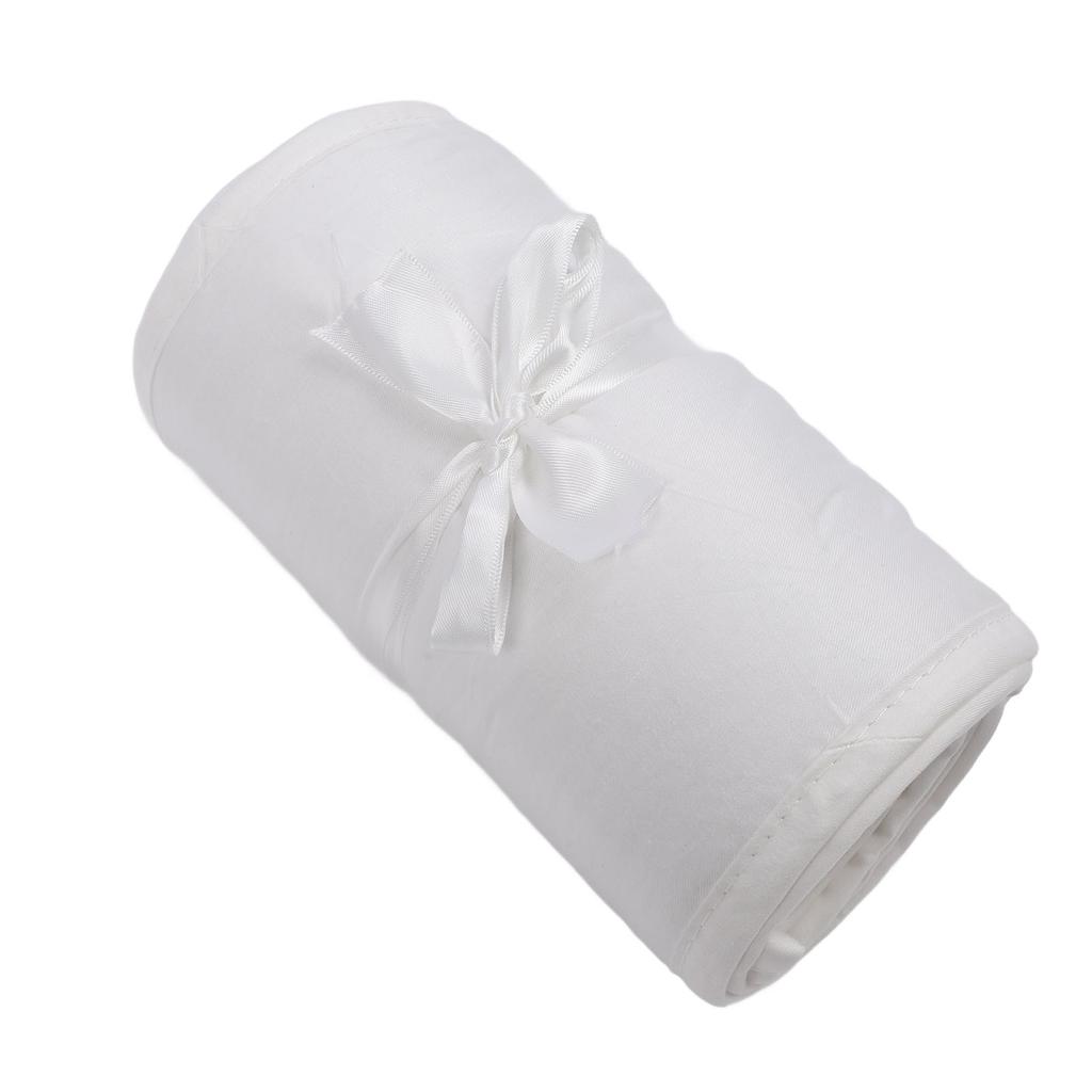 3 ks Bavlněný chránič postýlky pro miminko Měkký nárazník Dětská protikolizní zábrana Jednobarevná dělená postel