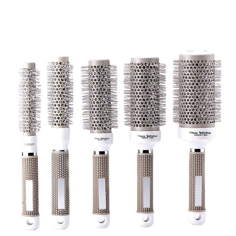 Aluminum Ceramic Round Brush for Styling, Curling & Hairdressing