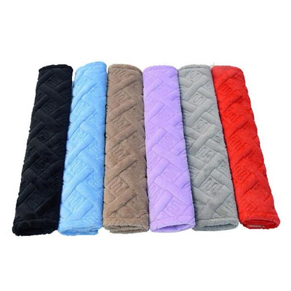 2pcs Car Safety Belt Shoulder Pad Driving Comfortable Vehicle Car Seat Belts Cover Strap Harness