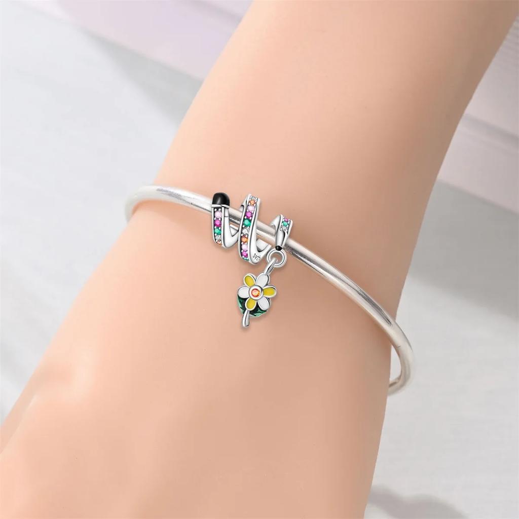 Authentique Cuivre Coloré Peinture Charme Perle Charms Palette Artistique Charme Perles Pendentifs Compatible Avec Bracelets Colliers Bricolage Bijoutier