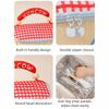 Cute Cartoon Cottage Makeup Bag Large Capacity Multifunctional Lunch Box Bag Insulated Fresh-Keeping Handbag
