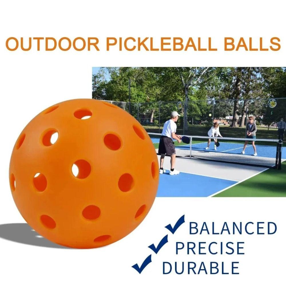 74MM Pickleball Plastic Sports Ball Professional Competition Pickleball Training