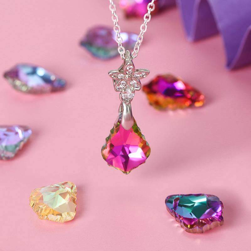 11x16mm Crystal 6090 Baroque Pendant Glass Austria Loose Beads Rhinestone Charms for Jewelry Making Necklace Earrings DIY 12Pcs