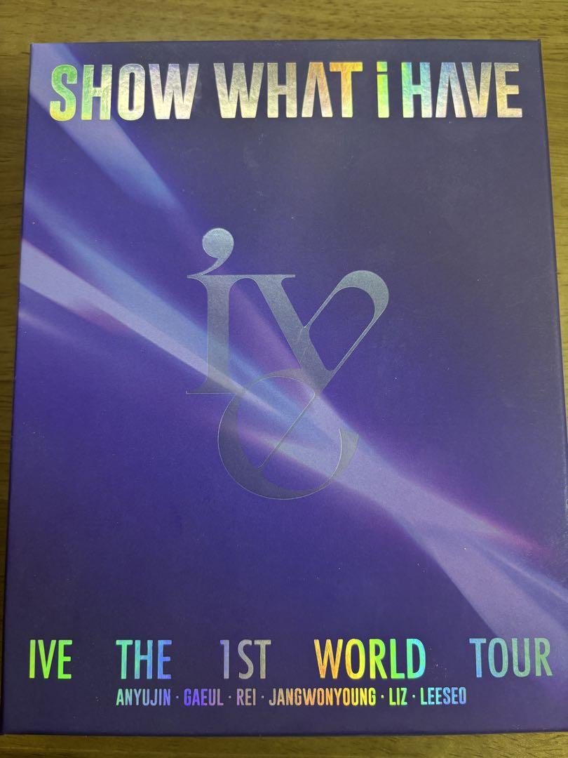 

[USED] SHOW WHAT i HAVE IVE 1ST WORLD TOUR DVD
