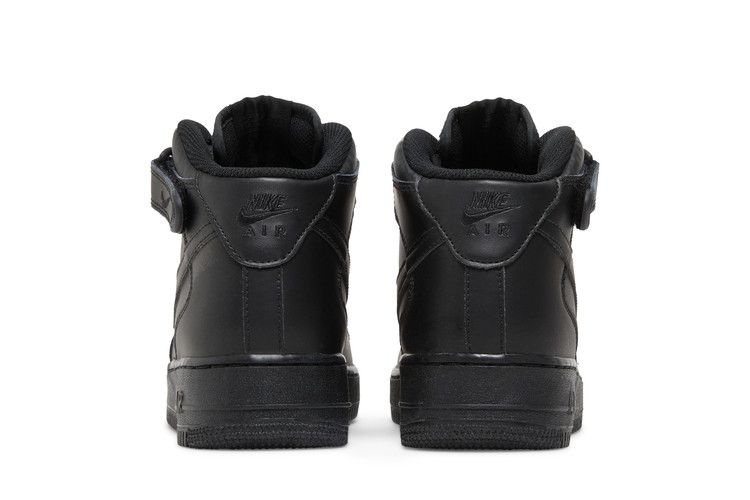 Nike Air Force 1 Mid GS 'Black' Sneakers