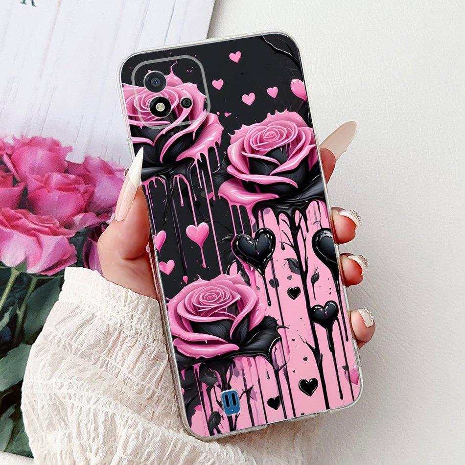 For Realme C11 (2021) RMX3231 Fashion Cool Pattern Phone Case For Realme C11 2021 Soft Silicone TPU Cases
