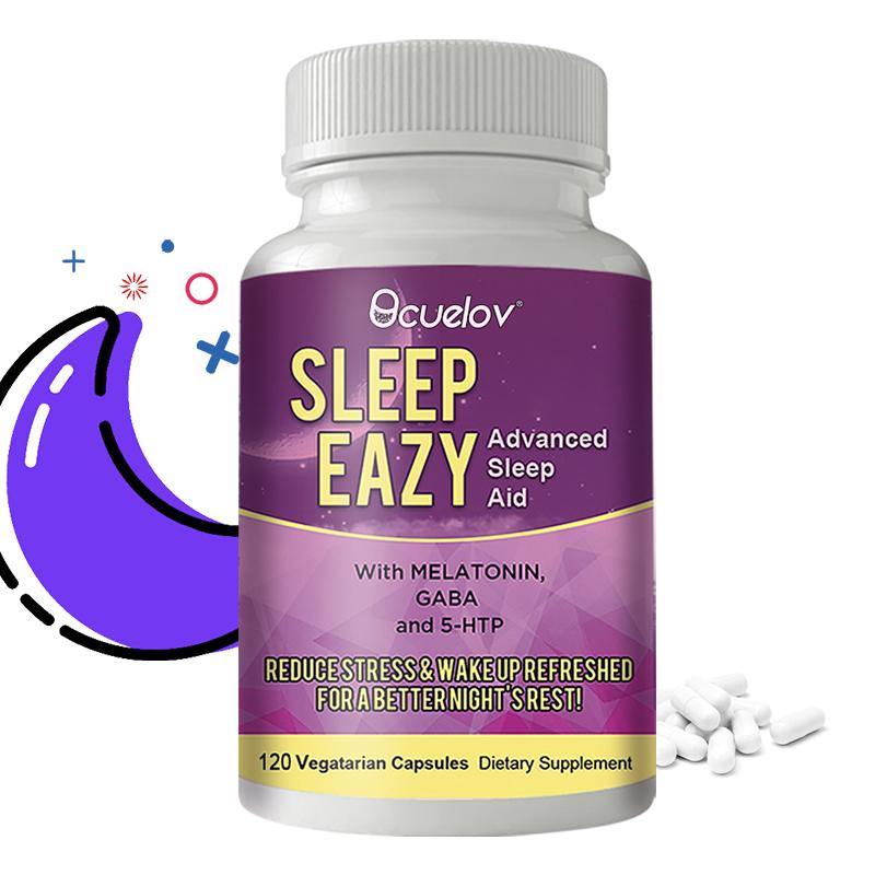 Sleep Aid Formula — Helps You Fall Asleep Faster and Extend Sleep Duration. 120 Capsules.