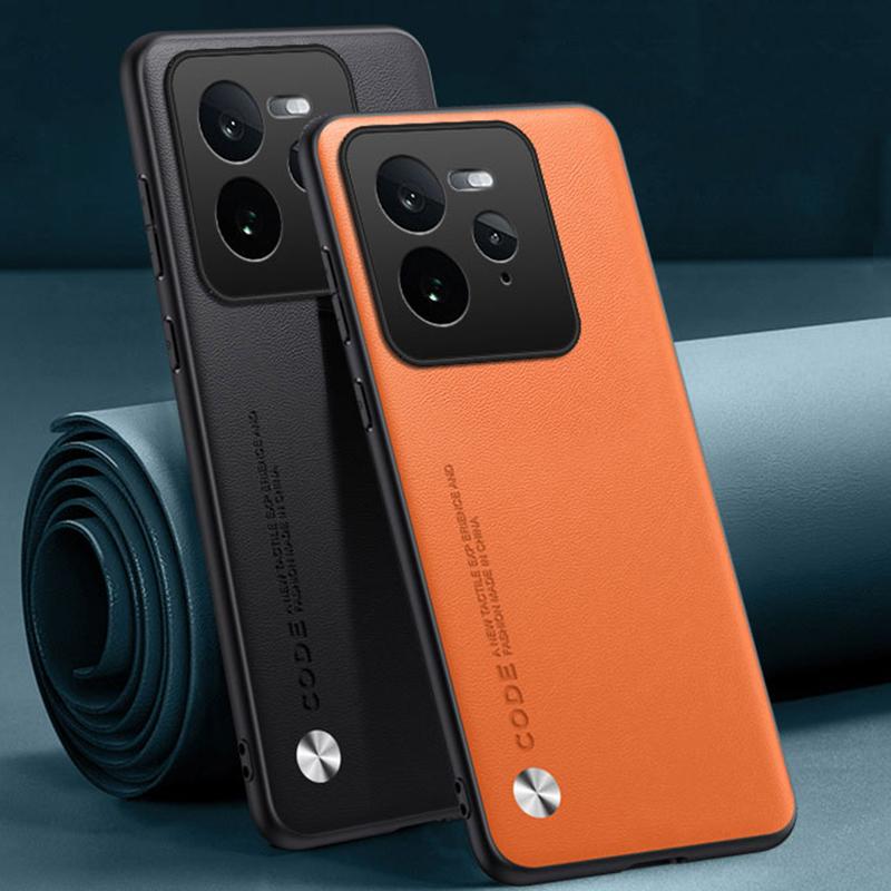 Luxuriöse PU-Lederhülle für Realme GT7 Pro GT7Pro Rückseite Silikon Stoßfest Vollschutz Handyhülle für RealmeGT7 Pro 5G