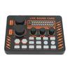 Live Sound Card Bluetooth Noise Reduction 2.0 Channel Sound Mixer Board for Mobile Phone Laptop Computer Tablet