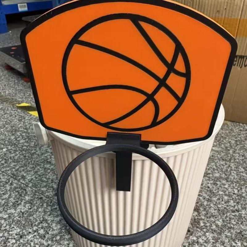 Portable Stress Relief Basketball Hoop for Wall or Desk Mount Entertainment Home and Office Indoor Entertainment Toy