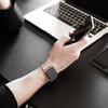 Flower Diamond Band Apple Series 8 7 6 SE 5/4/3 Bracelet Women Luxury Metal Strap For iWatch 38/42mm 40/44mm 49mm 45mm 41mm