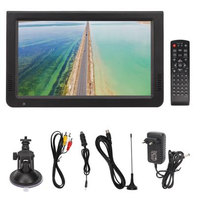 Téléviseur numérique portable 10 pouces, compatible vidéo 1080p, petit téléviseur LED pour activités de plein air