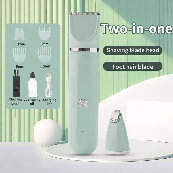 Pet Electric Clippers Professional Pet Grooming Set with Different Blades Cordless Dog Grooming Electric