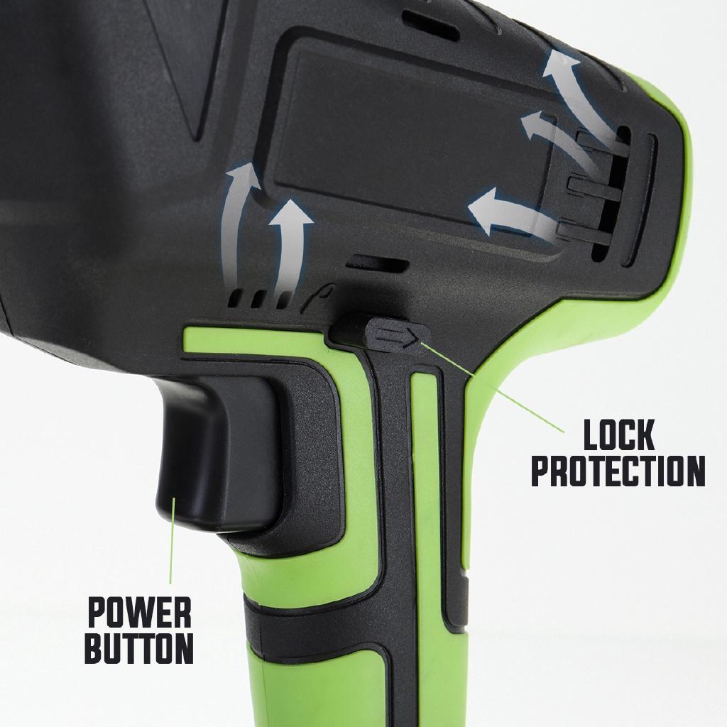 48V Portable Cordless Reciprocating Saw +4 Saw blades Metal Cutting Wood Power Tool Woodworking Cutters