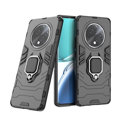 For OPPO F27 Pro Plus 5G Back Cover Phone Case Shockproof Armor Anti-Fall Metal Ring Holder Magnetic Protect Funda Coque Cases