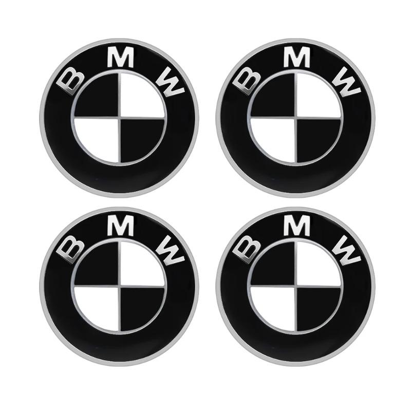

56/60/65 мм Наклейки на ковпачки колісних дисків, значки для автомобіля, ковпачки ступиць Для BMW M M3 M5 M6 X3 E46 E90 E39 F10 F20 F30 G20 E60 E36 E34 X6 65mm wheel sticker чорний білий колір