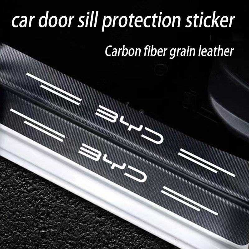Sill Pedal Rear Bumper Protection Stickers For BYD M6 G3 G5 T3 13 F3 F0 S6 S7 E5 E6 L3 Tang Yuan Atto3 Song Covers Accessories
