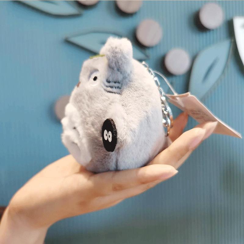 Cute Totoro Keychain Plush Doll Ultrasoft Short Plush Stuffed Animal Perfect For Gifts