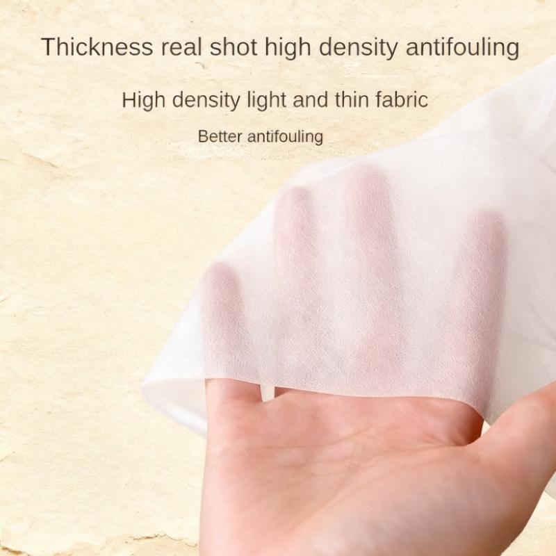 1-Star Hotel Disposable Pillowcase Non-Woven Fabric Luxe Cover Soft Skin-Friendly Breathable Hygienic Elegant Durable Convenien