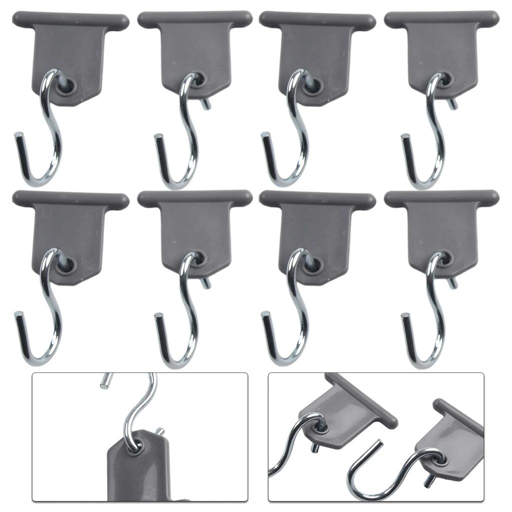 Hook Hook Rack 4 Cm In Length For Caravan Handbags 4cm Length Hangers 8PCS Hangers Light Accessories Hats Assembly