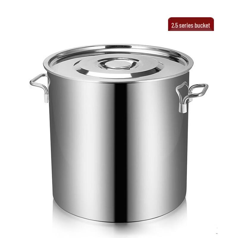 Changbaosen 201 Stainless Steel Double-Handle Soup Pot