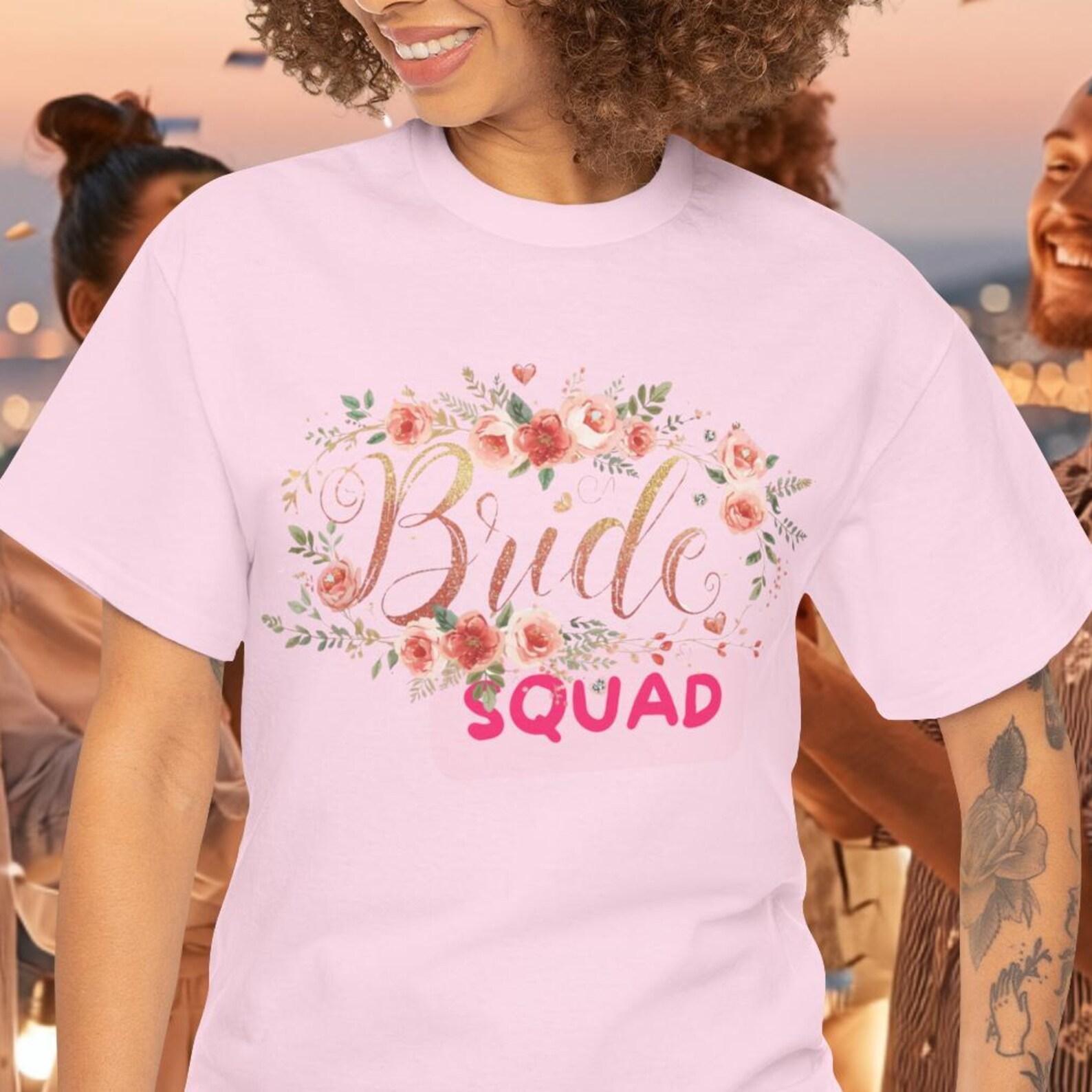 Bride party gift shirt, bridal shower gift,Bachelorette Party Shirts,personalized bachelorette party t-shirt XL