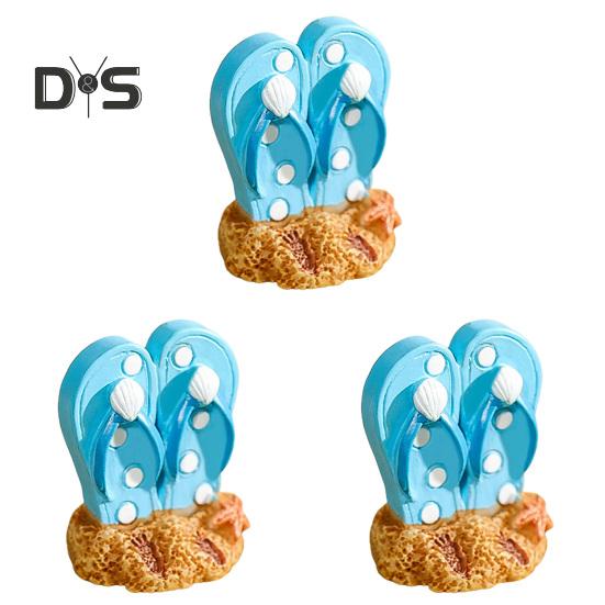 3/11 Teile/satz Miniatur Spielzeug Kit Meer Thema Mini Harz Surfbrett Muschel Seevögel Delphin Seestern Boote Eimer Schuhe Sonne Modell Sommer Strand Szene