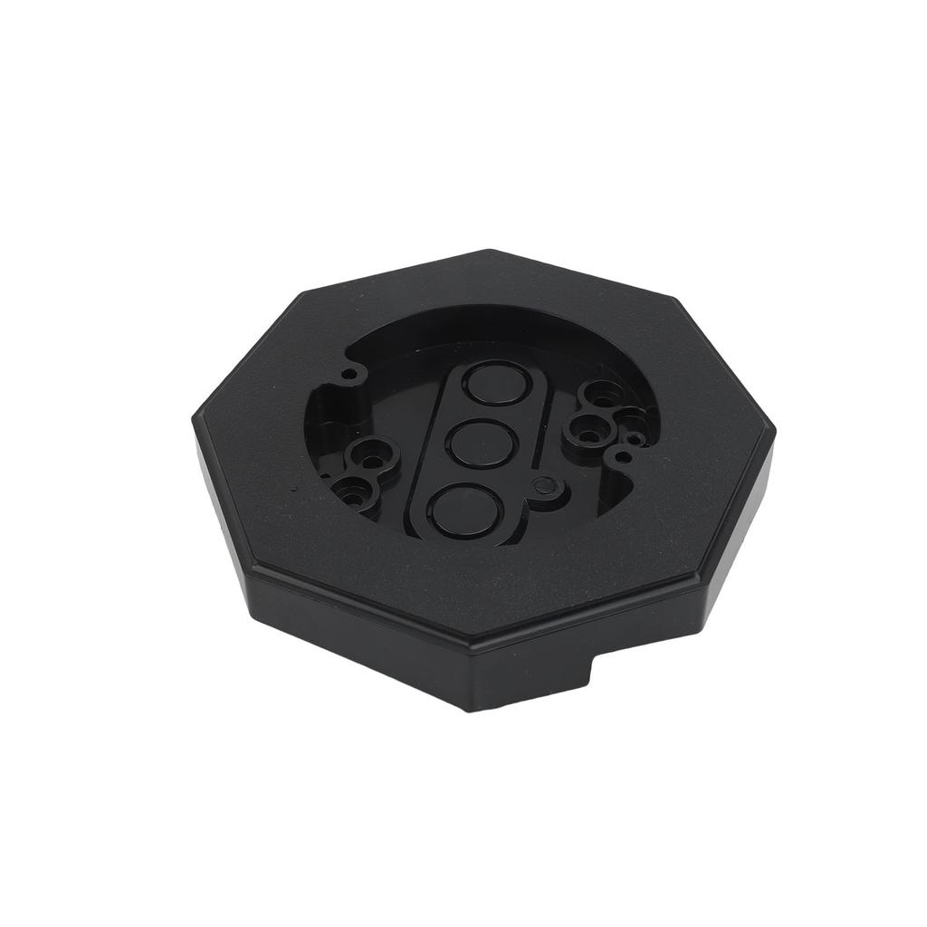 Siding Mounting Block ABS Paintable Vertical Siding Lamps Mounting Plate with Built in Electric Box for 1/2 Inch Lap