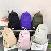 Niche Lightweight Nylon Backpack: Large-Capacity, Casual, Unisex Shoulder Bag for Commuters and Students