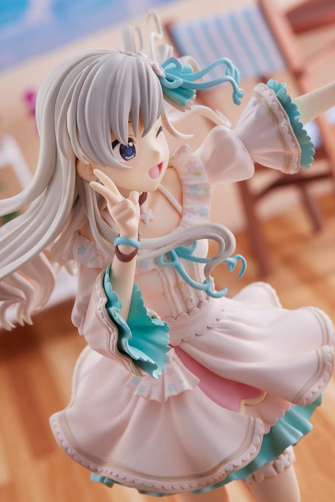PM Office A The Idolmaster Cinderella Girls Hayate Hisakawa Scale PVC Painted Complete Figure PF417 (PLUM) [O-Ku-Ri-Mo-No Sunday!] + 1/7