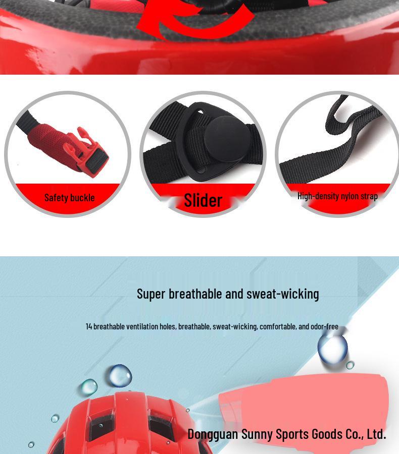 Adjustable Children's Safety Helmet for Skating and Cycling