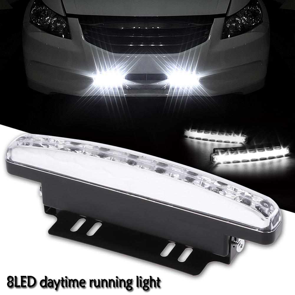 Universal Car Front LED Light Daytime Running Light for Off Road Trunk SUV Decorative Lights