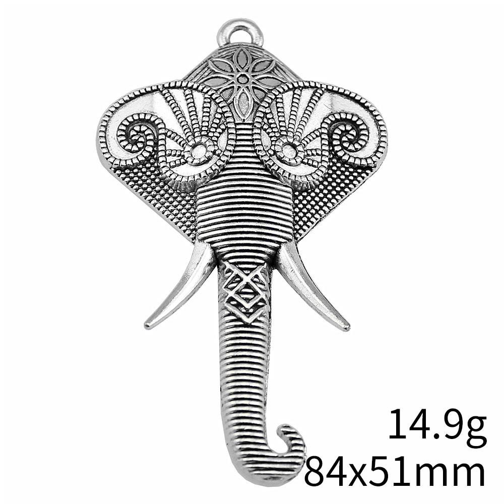Wedding Anniversary Charms For Jewellery Making Elephant God Charms Pendant Biz Cell Phone Pendant