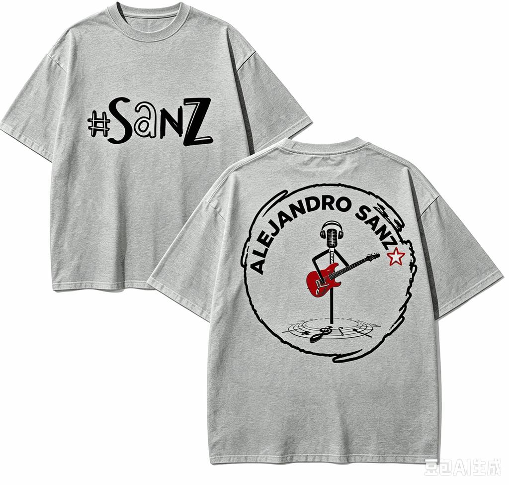 Alejandro Sanz For Fan Gift Tshirt Unisex Unisex Harajuku Oversizedunisex Short Sleeve Streetwear High Quality Couples Comfortable