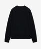 Tienjiti Layered V-Neck Knit Top (Black) Tnsw6E102Bk