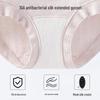 Yiershuang Women's High-Waist Antibacterial Cotton Underwear with Silk Crotch (3-Pack)