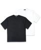 UNDEROFF Oversized Crew Neck Plain Short Sleeve T-Shirt White