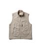 Insect Shield Vest Outerwear Vest GREIGE L [Snow Peak] VT-26SU006 Mid-layer Men's Women's